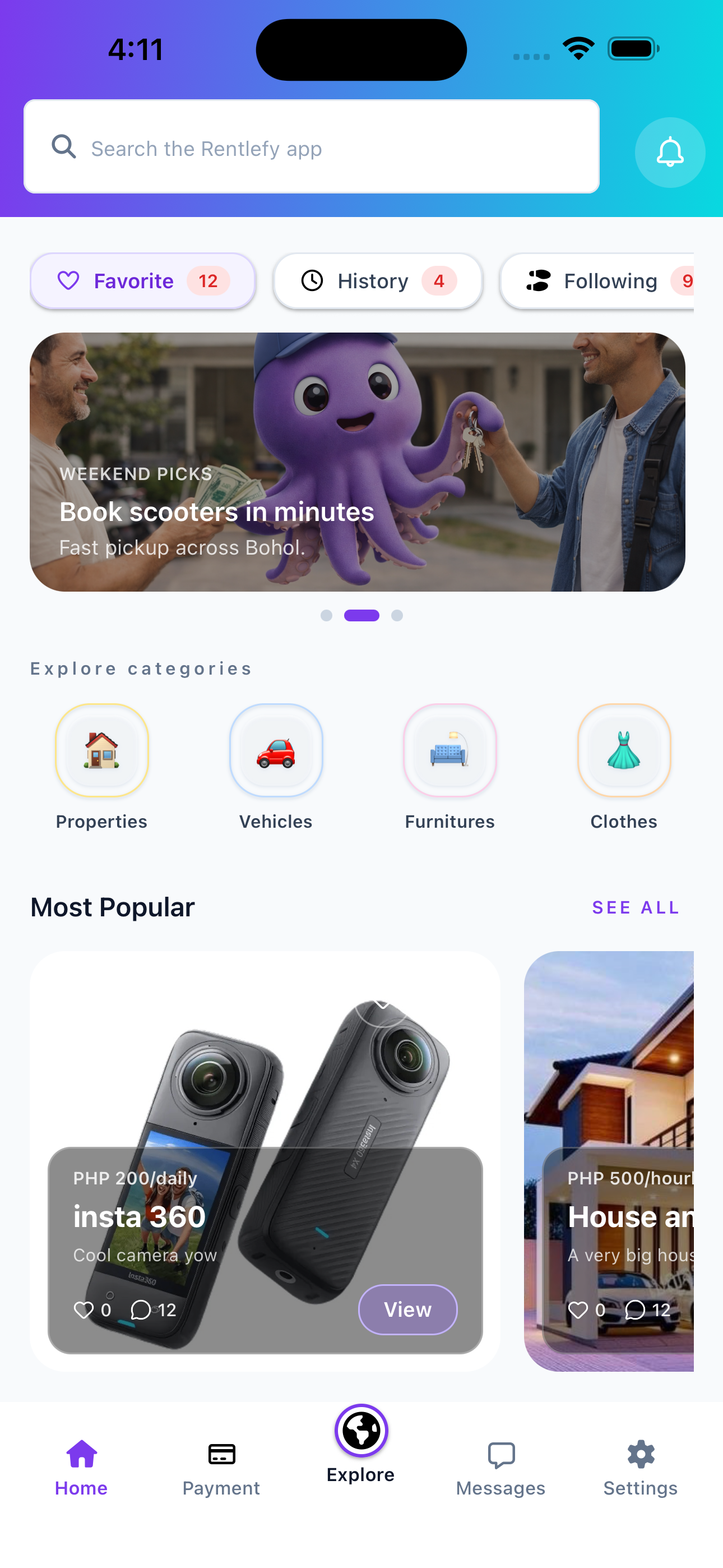 Rentlefy ad card one